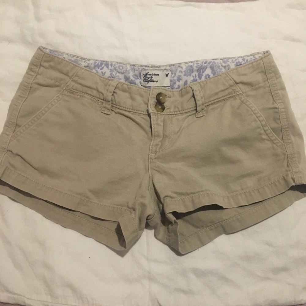 American Eagle Khaki Shorts